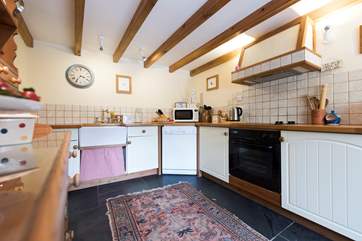 The kitchen.