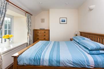 The double bedroom.