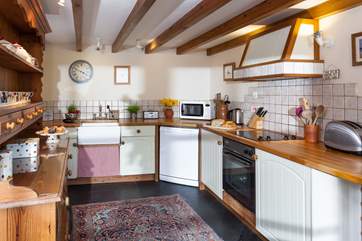 Your well equipped kitchen.