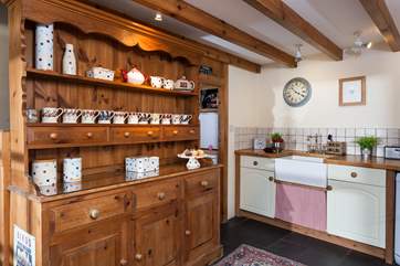 The kitchen.