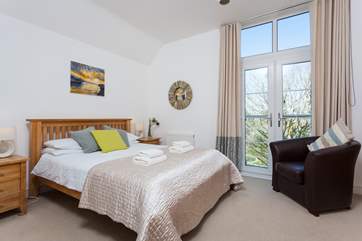 The main bedroom has a fabulous outlook (Bedroom 2).