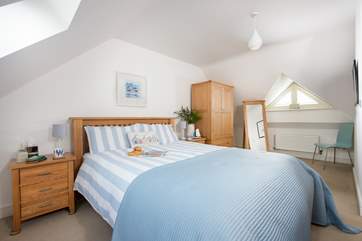 Enjoy the oceanic palette of Bedroom Number 3.