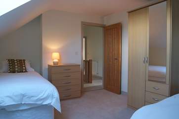 Bedroom 4 (available from 2020 onwards) has twin beds.