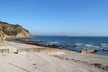 The beach at Charlestown.