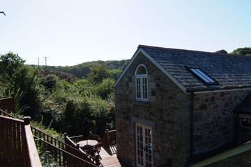 The different decked levels are perfect for admiring the wonderful scenery.