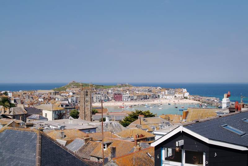 Picturesque St Ives is approximately five miles away.