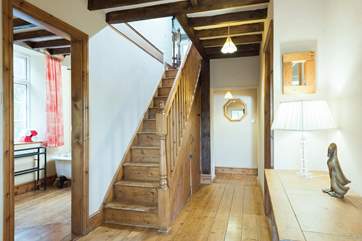 The warm welcome starts as soon as you step through the front door.