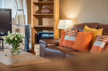 Comfy sofas to relax on whilst chatting about the wonderful adventures you've had so far.
