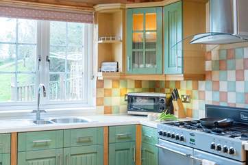 This is a great space to prepare a meal whilst chatting to family and friends.