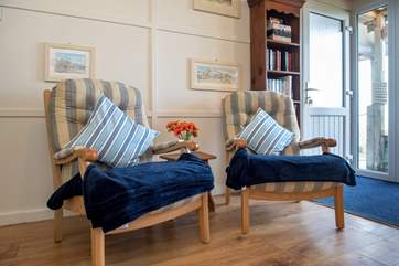 A place to sit back and relax after a busy day exploring the delights of north Cornwall.