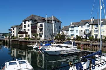 Port Pendennis marina, where Pebbles is situated.