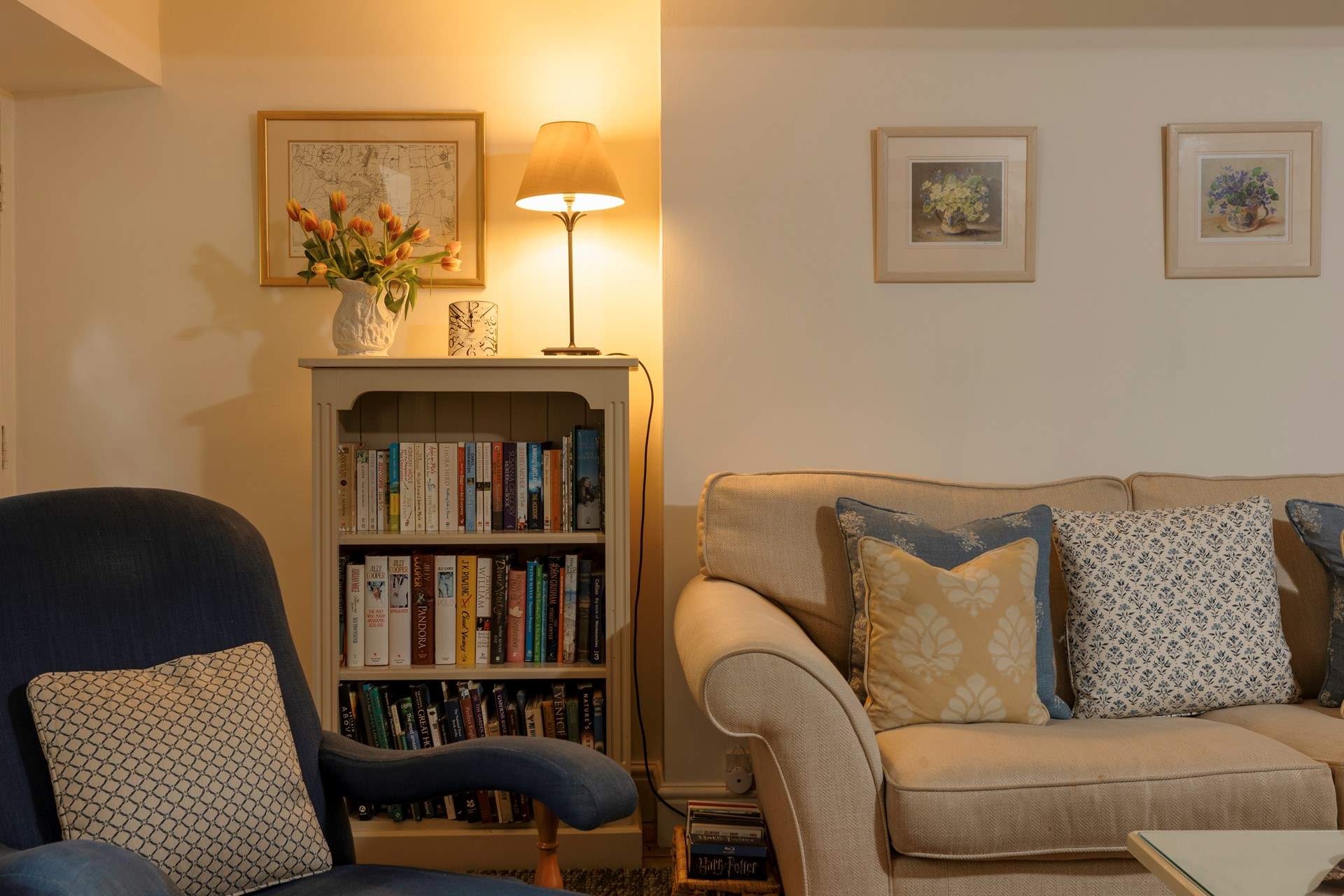 Hide away in a cosy corner.