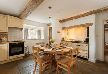 A charming spot for holiday meals.