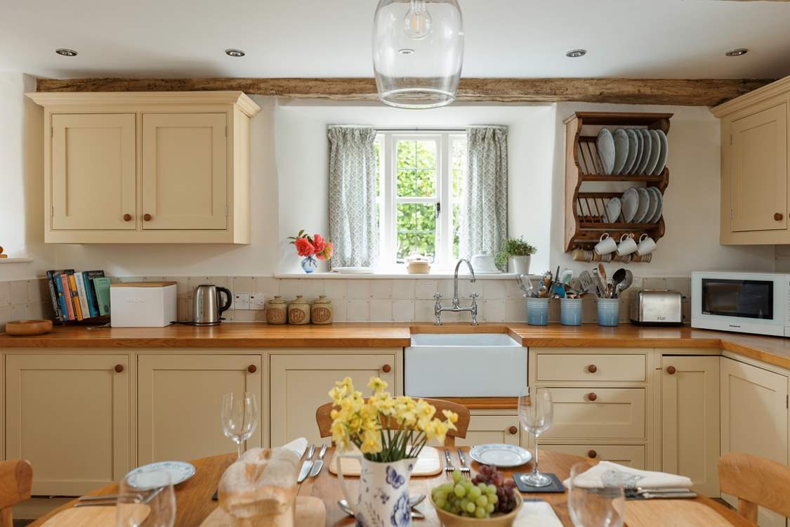 A true country kitchen.