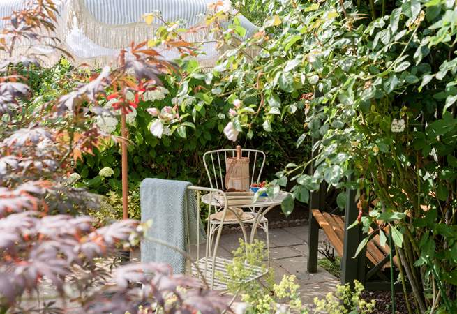 The cottage is embraced by its attractive garden - an absolute delight of colour and variety.
