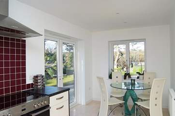 The perfect light and sunny spot for a leisurely breakfast!