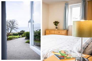 Wonderful sea views from the upstairs landing.