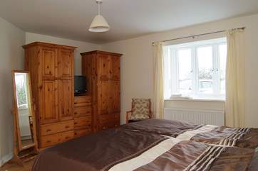 Bedroom 1 is very spacious, with a shower-room just across the hall.