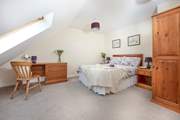 Bedroom 2 on the first floor has Velux windows - please mind your head on the sloping ceiling.