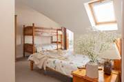 Children will love the dorm style room (bedroom 3) - who will bagsy the top bunk?