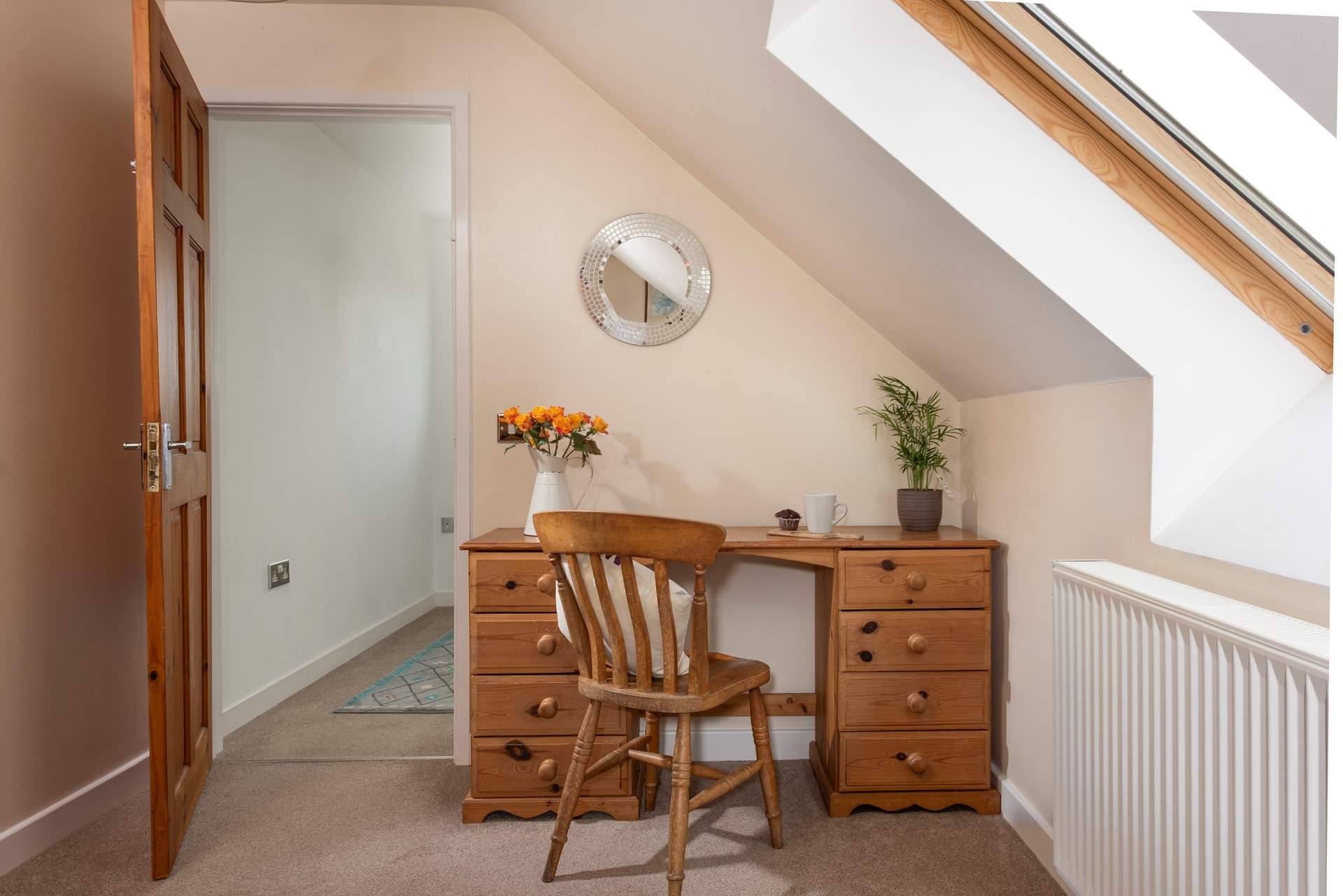 Write a postcard home?