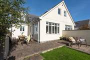 Enjoy the sunshine in the south facing garden.