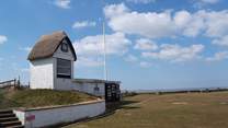 The Instow Cricket Club is a stone's throw from the cottage. This must be the best location to watch a summer match!