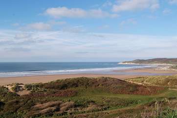 Woolacombe is another fabulous family beach nearby.