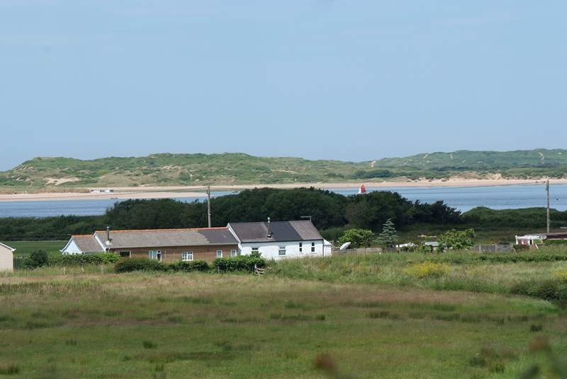 This is the special setting for Sea Cottage, the white cottage in this photograph.