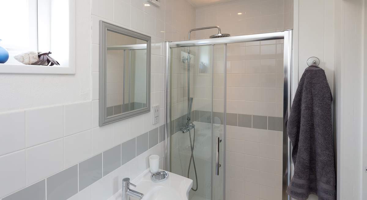 This is the en suite shower-room for the double bedroom.