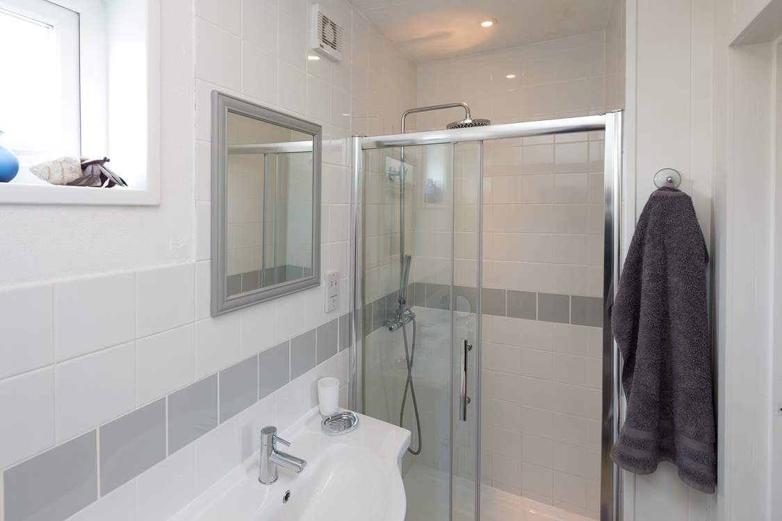 This is the en suite shower-room for the double bedroom.