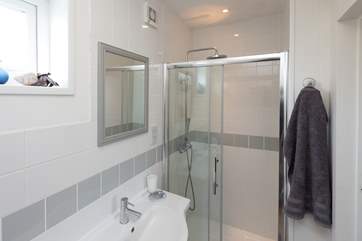 This is the en suite shower-room for the double bedroom.