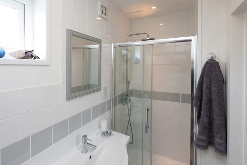 This is the en suite shower-room for the double bedroom.
