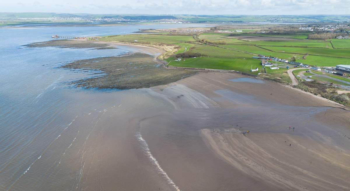 Walk out the front door and on to the beach or follow the coast path.