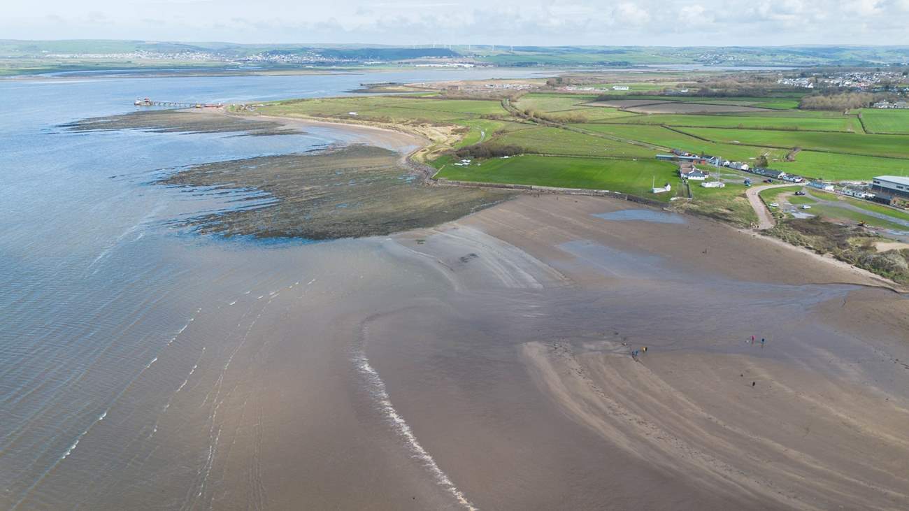 Walk out the front door and on to the beach or follow the coast path.
