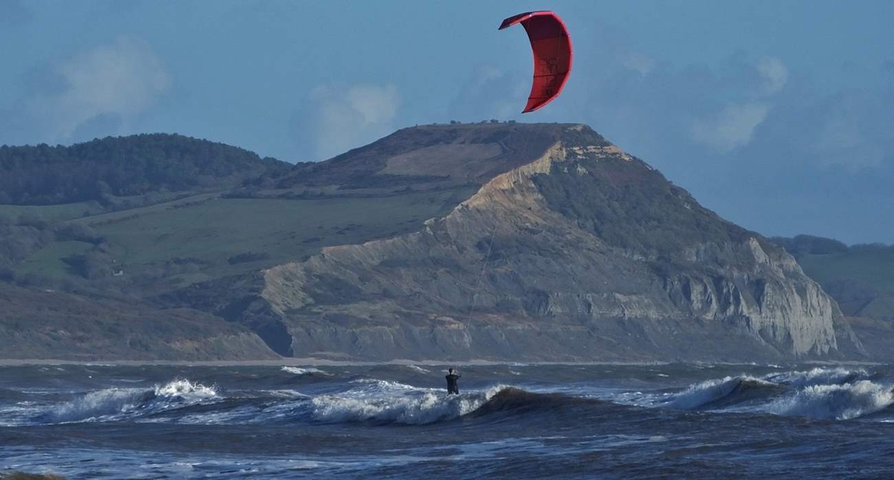 Golden Cap is the tallest part of the Dorset coast and is a fantastic place for walks.  There is also the sea at Charmouth and Lyme Regis, is you prefer something more adventurous!