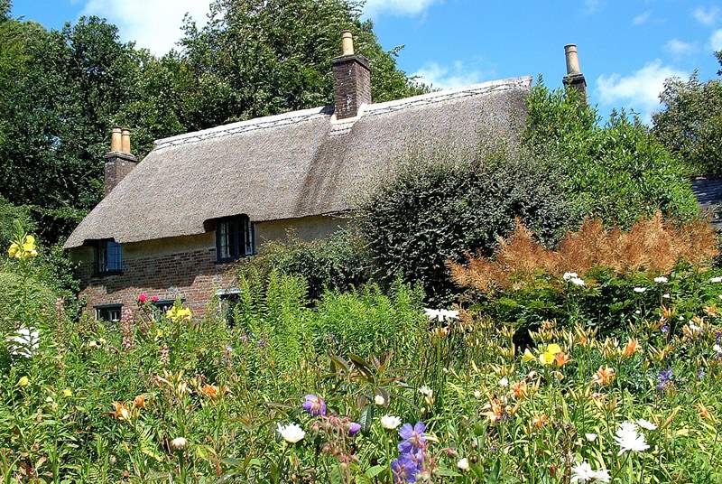 Venture a little further afield to 'Hardy Country' near Dorchester.  This is Thomas Hardy's cottage.
