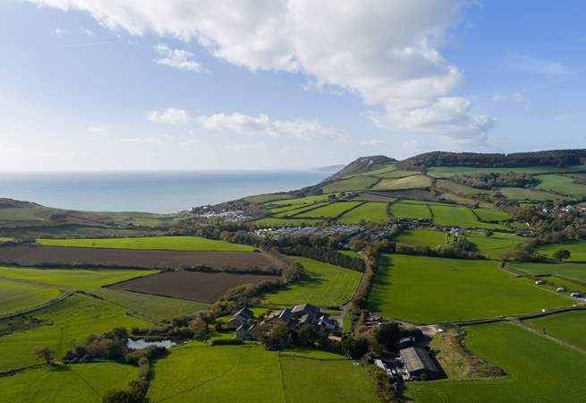 How wonderful to be so close to the beach and the South West Coastal Path.