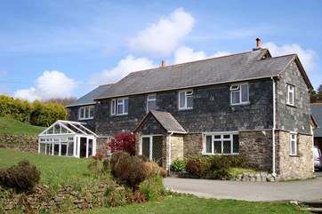 There are three Bed and Breakfast bedrooms in Largin Farmhouse (Little Largin is behind the farmhouse).