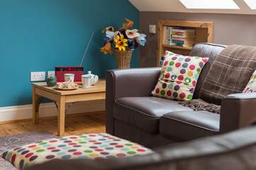 Feet up and relax with a cup of tea!