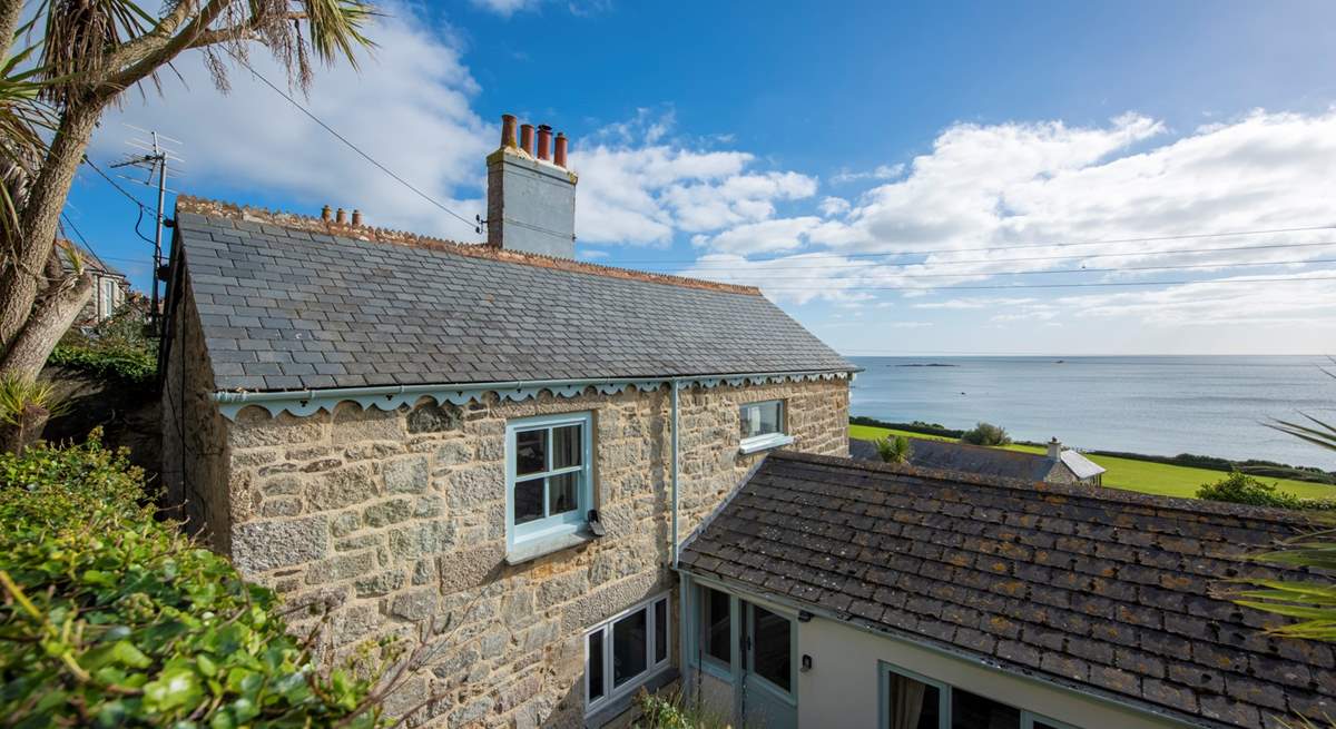 A perfect seaside cottage.