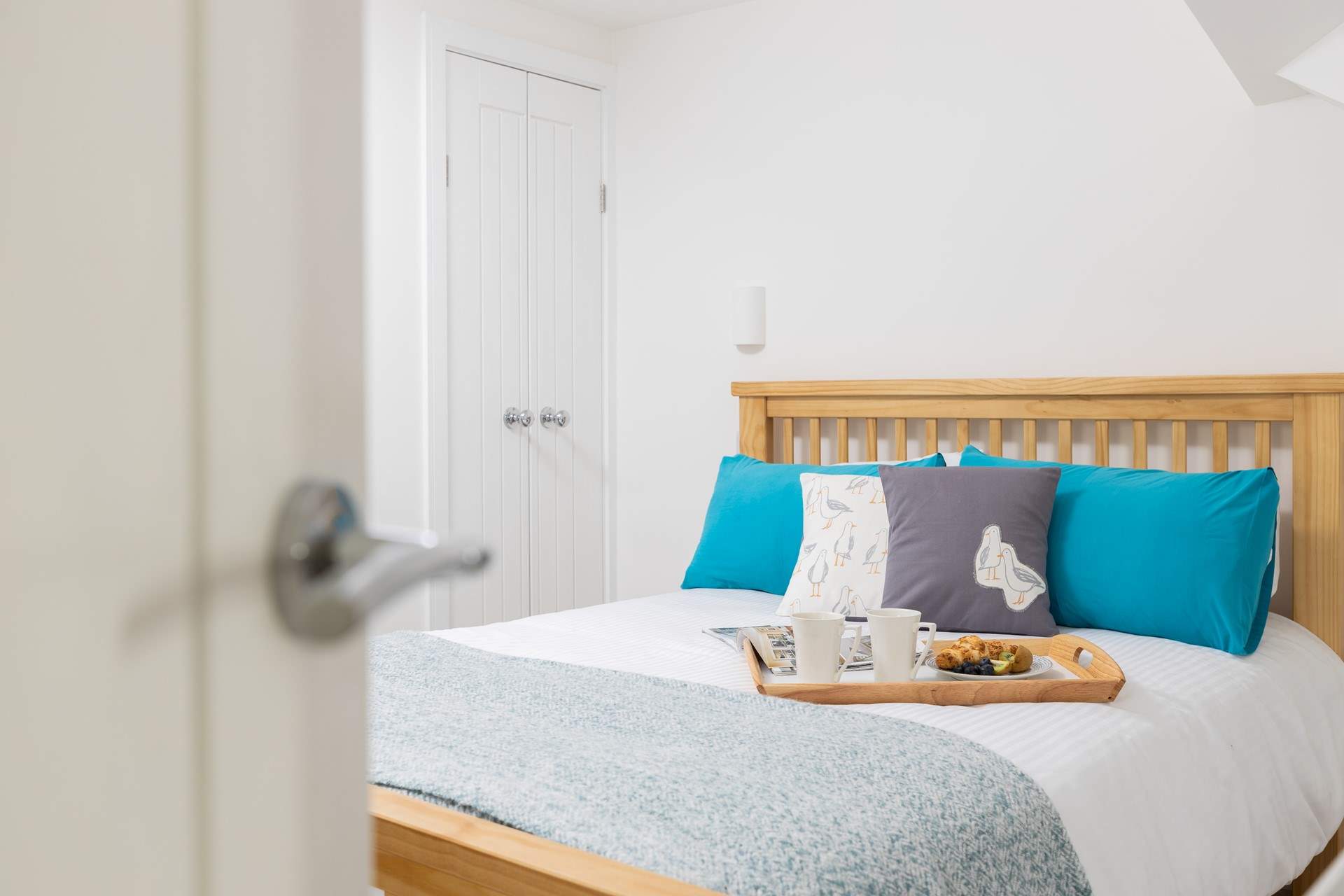 All three bedrooms are on the ground floor.