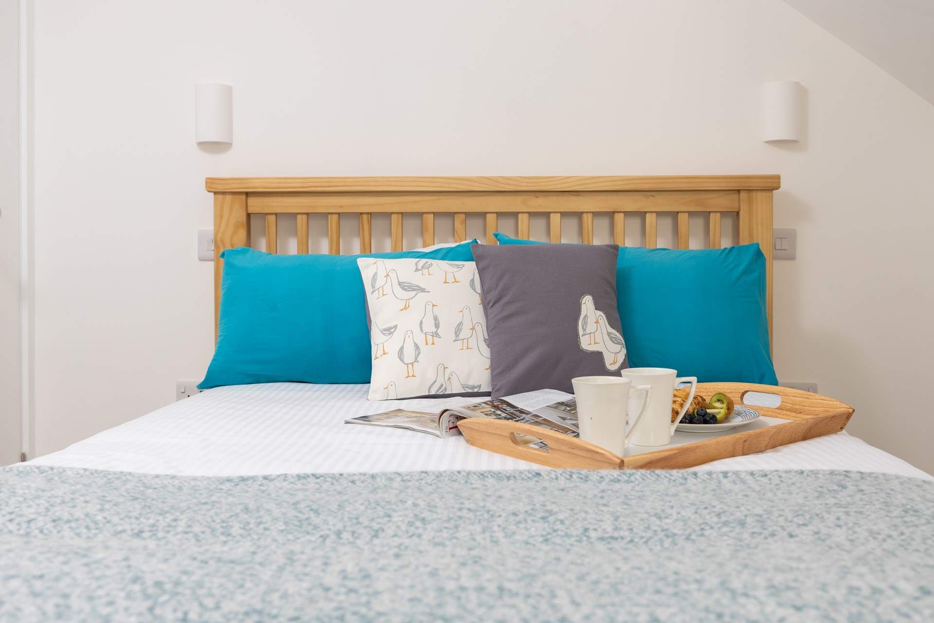 Enjoy breakfast in bed.