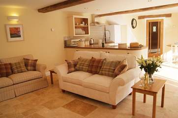 The open plan living-room is a fantastic room for all to enjoy.