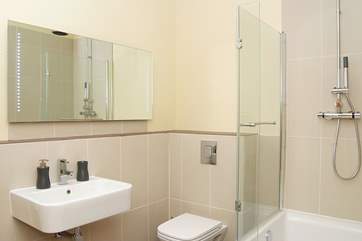 The lovely bathroom.