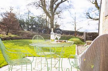 Peaceful countryside surrounds Moorhayes.