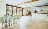 The light and airy kitchen diner has fabulous bi-fold doors. - Thumbnail Image