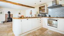 A great kitchen perfect for preparing culinary treats.