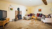 The open plan living-room is a fantastic room for all to enjoy.