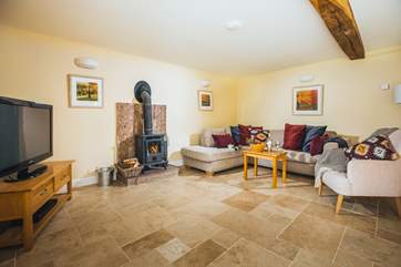 The open plan living-room is a fantastic room for all to enjoy.